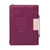Be Still and Know Pearlescent Plum Fashion Bible Cover - Psalm 46:10
