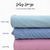 Deep Sea Dainty Sprigs 4 Way Stretch Crinkle Poly Fabric (sold by half yards)