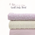 Small Light Rose Leafy Floral 4 Way Stretch Crinkle Poly Fabric (sold by half yards)