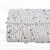 Beth's Exclusive Blue Vining Eucalyptus Poly Swiss Dot Fabric