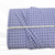 Periwinkle Farmhouse Plaid 4-way Stretch Crinkle Poly Fabric (sold by half yard)