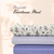Periwinkle Farmhouse Plaid 4-way Stretch Crinkle Poly Fabric (sold by half yard)