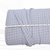 Dusty Slate Farm House Plaid Airflow Poly Fabric (sold by half yard)