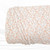 Peach and Tan Floral Vines 4-way Stretch Crinkle Poly Fabric (sold by half yards)