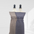 Olive Silver Eucalyptus Sprigs Polyester Fabric (sold by half yards)