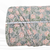 Beth's Exclusive Sage with Peach Floral and Sprigs Knit Swiss Dot Fabric (sold by half yards)