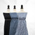 Dusty Navy With Ditsy Black Daisies Tropical Breeze Fabric (sold by half yards)