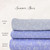 Periwinkle Sprigs Variegated Rib Knit Fabric (sold by half yards)