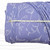 Periwinkle Sprigs Variegated Rib Knit Fabric (sold by half yards)