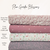 Plum Tulips Penny Size Poly Swiss Dot Fabric (sold by half yard)