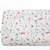 Beth's Exclusive Orchid Pansies and Lilies Round Poly Swiss Dot Fabric (sold by half yards)
