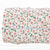 Beth's Exclusive Peach Flowers And Greens 4way Poly (sold by half yards)