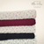 Beth's Exclusive Magenta and Sage Sprigs Penny Size Poly Swiss Dot Fabric (sold by half yards)