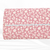 Dusty Rose Muted Floral Round Poly Swiss Dot Fabric (sold by half yards)