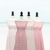 Pink with Muted Floral Brushed Rib Knit Fabric (sold by half yard)