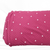 Four-Point Stars On Red Knit Swiss Dot (sold by half yards