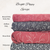 Burgundy Sprigs Wave Knit Fabric (Sold by half yards)