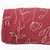 Burgundy Sprigs Wave Knit Fabric (Sold by half yards)