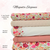 Beth's Exclusive Bright Flowers 4 Way Stretch Crinkle Poly Fabric (sold by half yards)