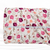 Beth's Exclusive Fuchsia Meadow Floral 4-way Stretch Crinkle Poly Fabric (sold by half yards)