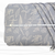 Dusty Denim Botanical Leaves Brushed Rib Knit Fabric (sold by half yards)