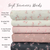 Beth's Exclusive Pink Summer Buds 4-way Stretch Crinkle Poly Fabric (sold by half yards)