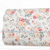 Beth's Exclusive Pink And Peach Flowers Variegated Rib Knit Fabric (sold by half yards)