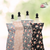 Beth's Exclusive Light Peach Sprigs 4 Way Stretch Crinkle Poly Fabric (sold by half yards)