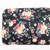 Beth's Exclusive Black, Pink, And Peach Flowers Penny Size Swiss Dot Fabric (sold by half yards)