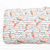 Beth's Exclusive Striped Pink And Peach Flowers Penny Size Swiss Dot Fabric (sold by half yards)