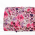 Pink Splashes Rayon Linen Slub Fabric (sold by half yards)