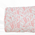 Soft Pink Tropical Foliage Penny Size Linen Swiss Dot Fabric (sold by half yards)
