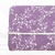 Beth's Exclusive Dusty Plum Sprigs 4 Way Stretch Crinkle Poly Fabric (sold by half yards)
