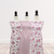 Beth's Exclusive Magenta Floral and Stems 4 Way Stretch Crinkle Poly Fabric (Sold by half yards)