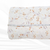 Beth's Exclusive Peach Wildflower Sprigs Linen/Viscose Fabric (sold by half yards)