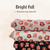 Beth's Exclusive Bright Fall Penny Size Linen Swiss Dot Fabric (sold by half yards)