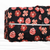 Beth's Exclusive Black Bright Fall Penny Size Linen Swiss Dot Fabric (sold by half yards)