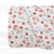 Beth's Exclusive Warm Autumn Sprig Penny Size Linen Swiss Dot Fabric (sold by half yards)