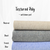 French Blue Textured Poly Fabric (sold by half yards)