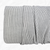 Charcoal Stripe Textured Poly Fabric (sold by half yards)