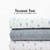Beth's Exclusive Slate Olive Branches 4 Way Stretch Crinkle Poly Fabric (Sold by half yards)