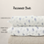 Beth's Exclusive Olive Leaf Sprigs and Dots Penny Size Linen Swiss Dot Fabric (Sold by half yards)
