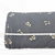 Beth's Exclusive Black Autumn Sprigs Brushed Rib Knit Fabric (Sold by half yards)