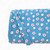 Beth's Exclusive Aqua With Pink And White Flowers 4 Way Stretch Crinkle Poly Fabric (sold by half yards)