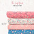 Beth's Exclusive Peach Fronds 4 Way Stretch Crinkle Poly Fabric (sold by half yards)