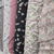 Beth's Exclusive Pastel Flowers Light Weight Pine Skin Fabric (sold by half yards)