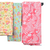 Beth's Exclusive Bold Summery Florals on Dark Cream 4 Way Stretch Crinkle Poly (sold by half yards)