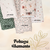 Beth's Exclusive Olive Ditsy Autumn Floral 4-way Stretch Crinkle Poly Fabric (sold by half yards)