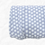 Beth's Exclusive Pale Blue Palm Leaf 4-way Stretch Crinkle Poly Fabric (sold by half yards)