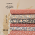 Beth's Exclusive Red Petite Flowers 4 Way Stretch Crinkle Poly Fabric (sold by half yards)